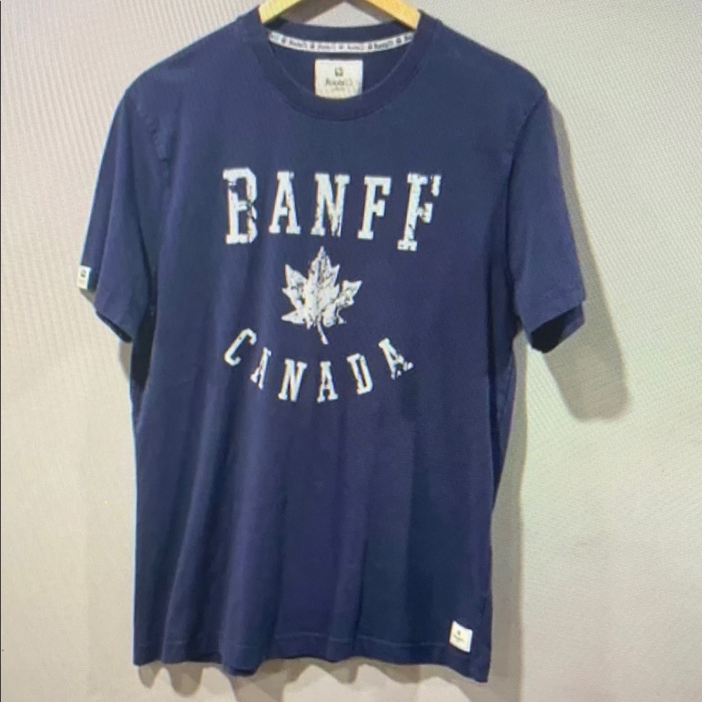 Roots Navy Blue Short Sleeve Tee